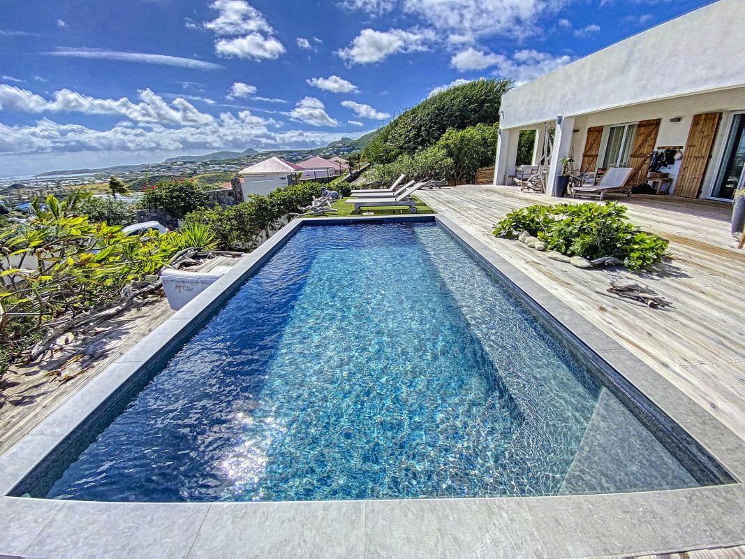 Location Villa Cul de Sac Saint Martin-piscine-37
